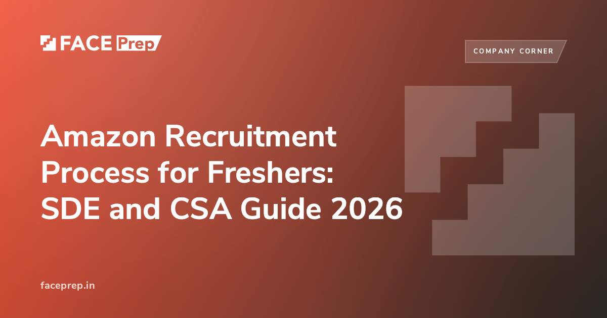 Amazon Recruitment Process 2026: SDE & CSA Guide