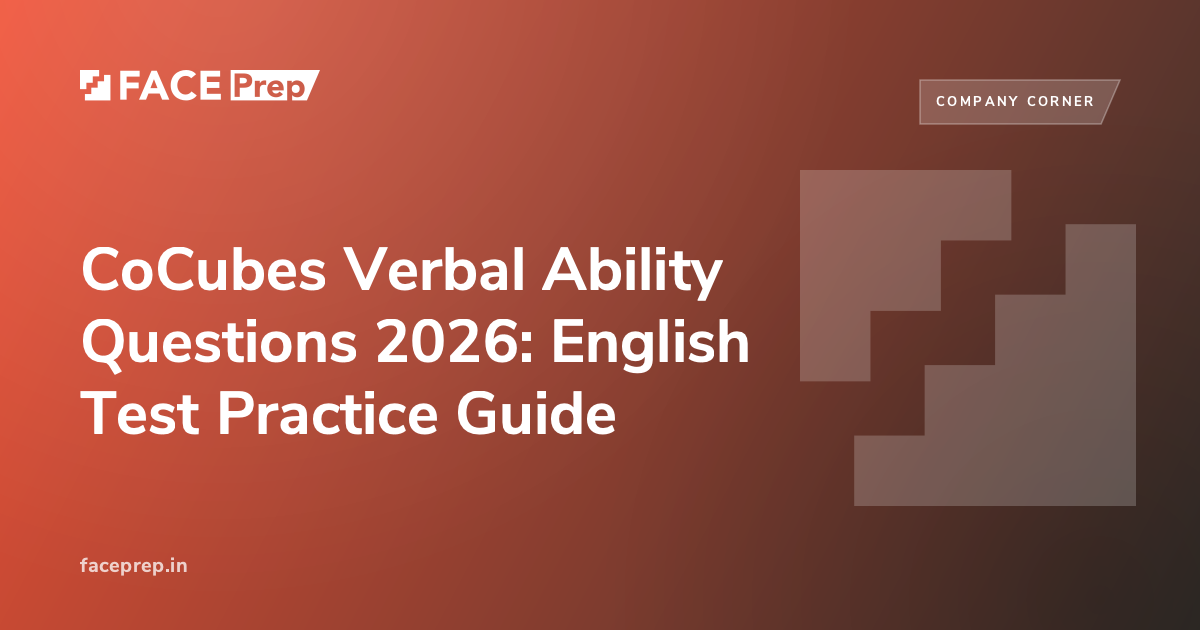 CoCubes Verbal Ability Questions: 2026 Guide