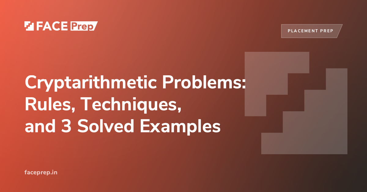 Two Two Four Cryptarithmetic Solution Cryptarithmetic Problems: Rules, Techniques