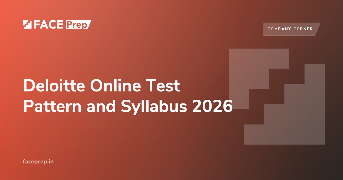 Deloitte Online Test Pattern and Syllabus 2026
