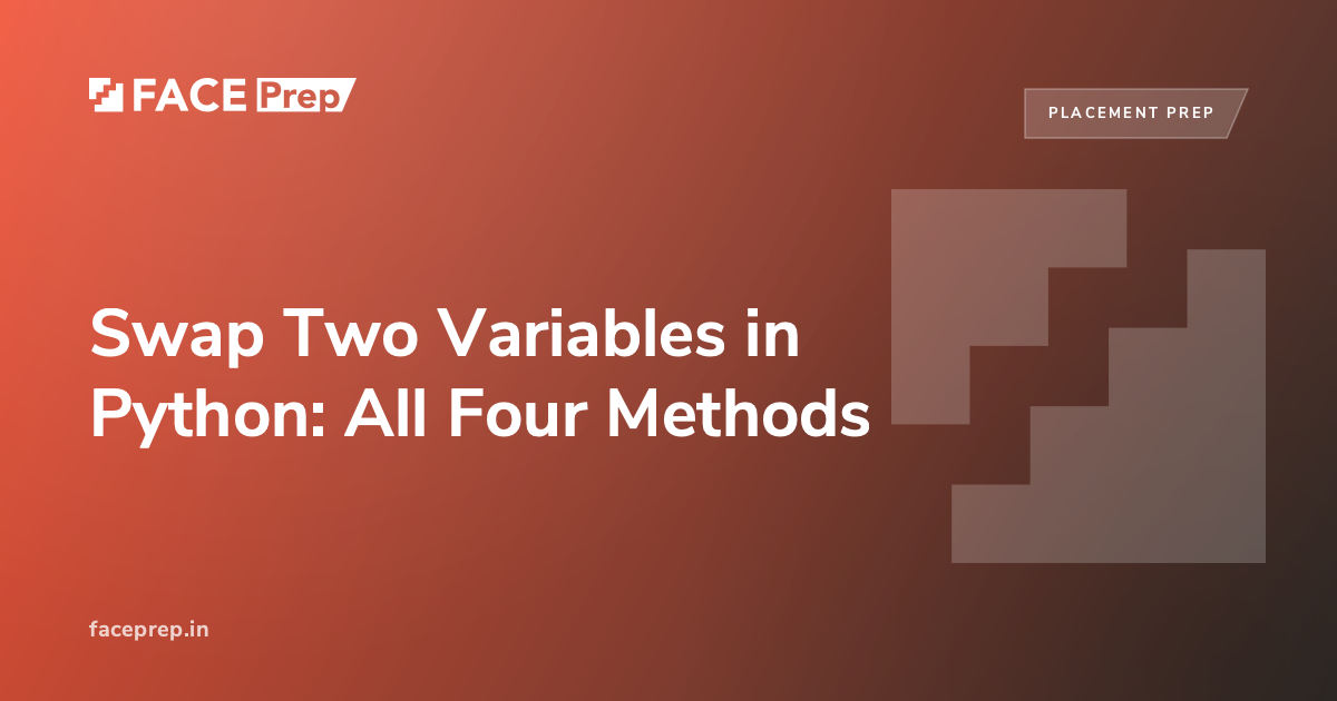 Python Swap Two Variables: With and Without Temp Variable