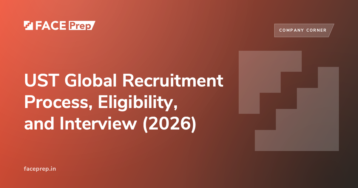 UST Global Recruitment: Test Pattern and Interview 2026