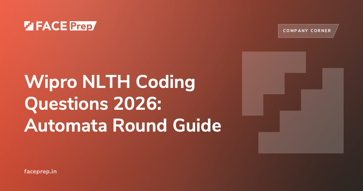 Wipro NLTH Coding Questions 2026 | Automata Guide